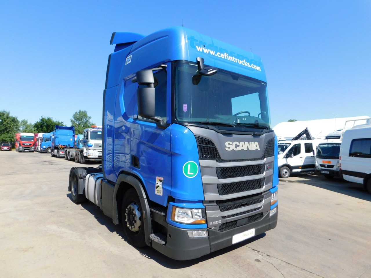 Scania R500 - Nyergesvontató: 2 kép. Scania R500 - Nyergesvontató: 2 kép.