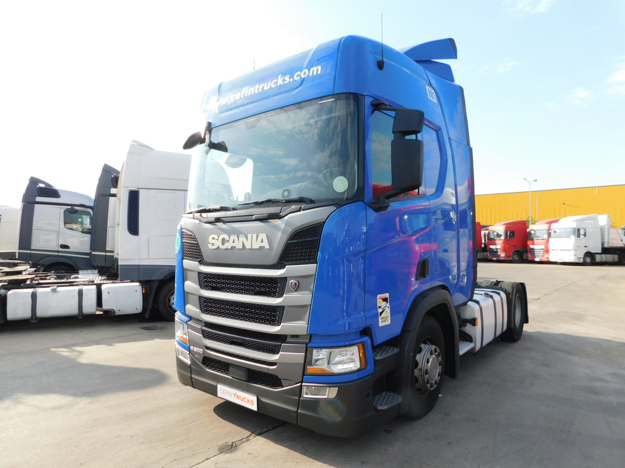 Scania R500 - Nyergesvontató: 1 kép. Scania R500 - Nyergesvontató: 1 kép.
