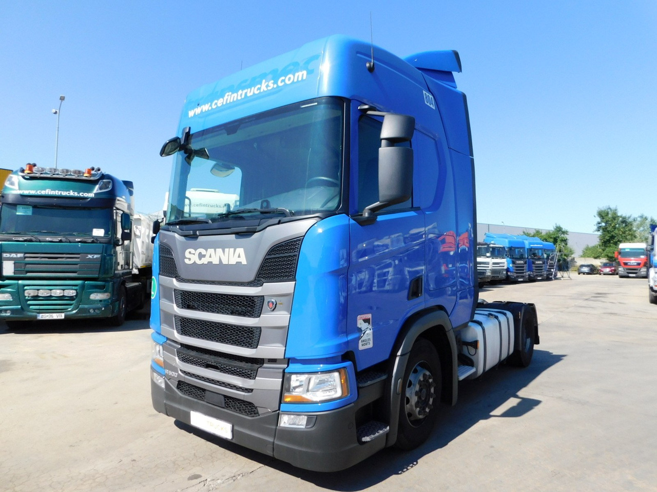 Scania R500 - Nyergesvontató: 1 kép. Scania R500 - Nyergesvontató: 1 kép.