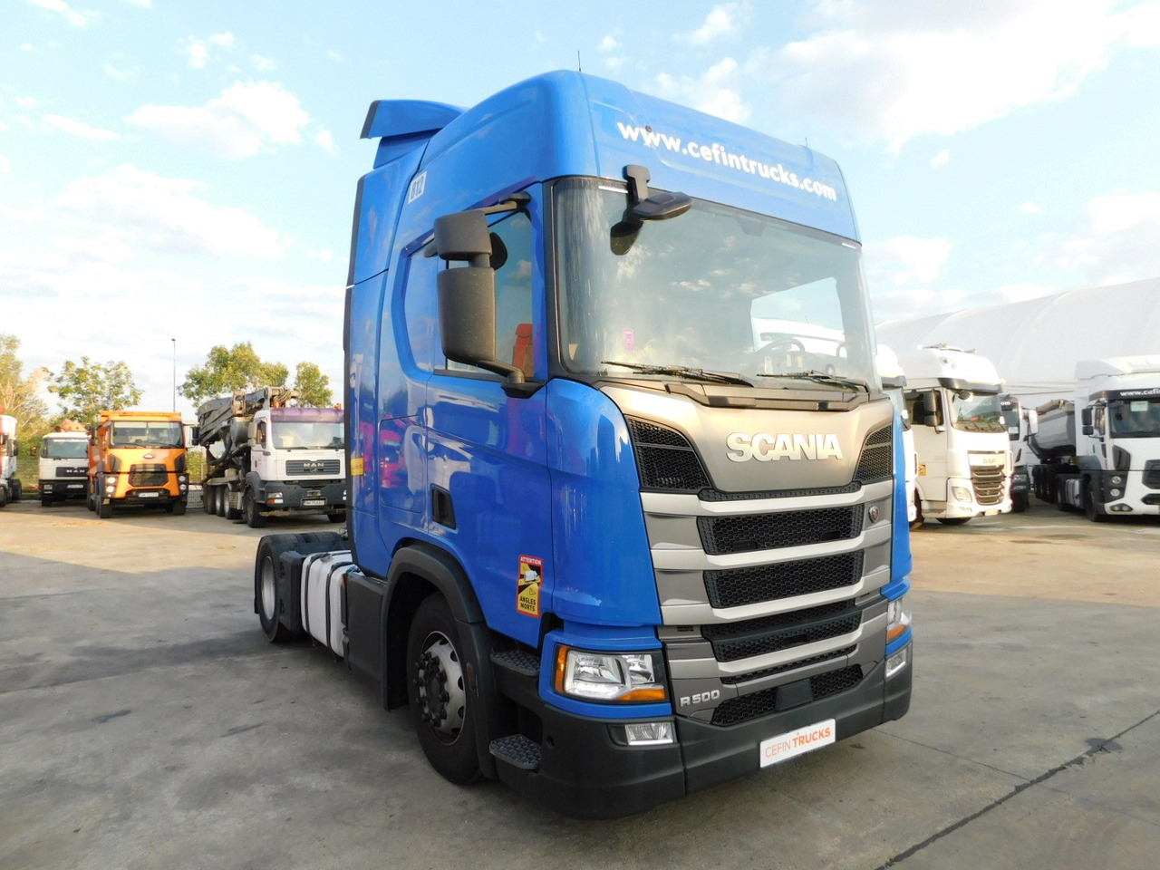 Scania R500 - Nyergesvontató: 2 kép. Scania R500 - Nyergesvontató: 2 kép.