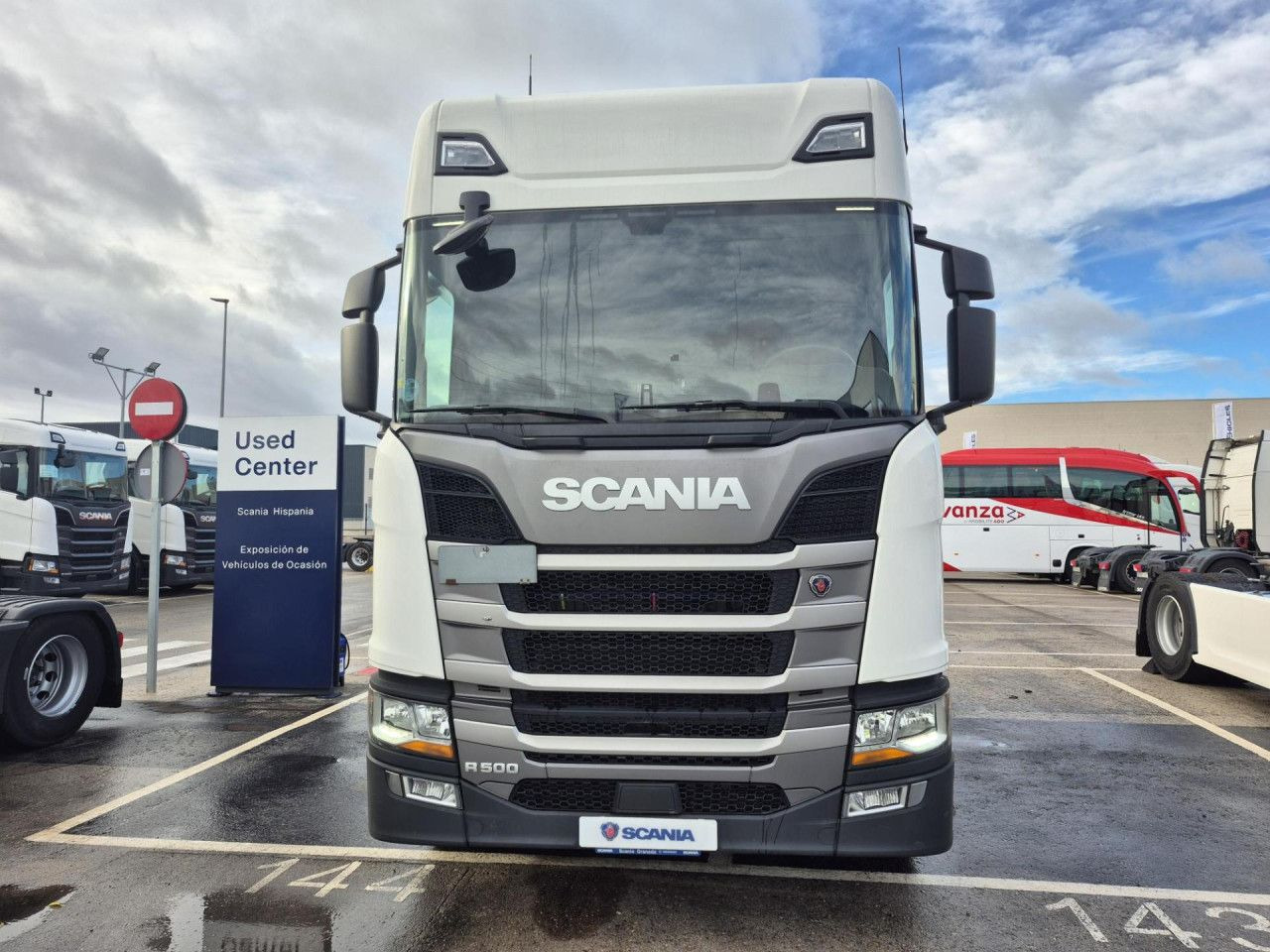 Scania R 500 - Nyergesvontató: 3 kép. Scania R 500 - Nyergesvontató: 3 kép.