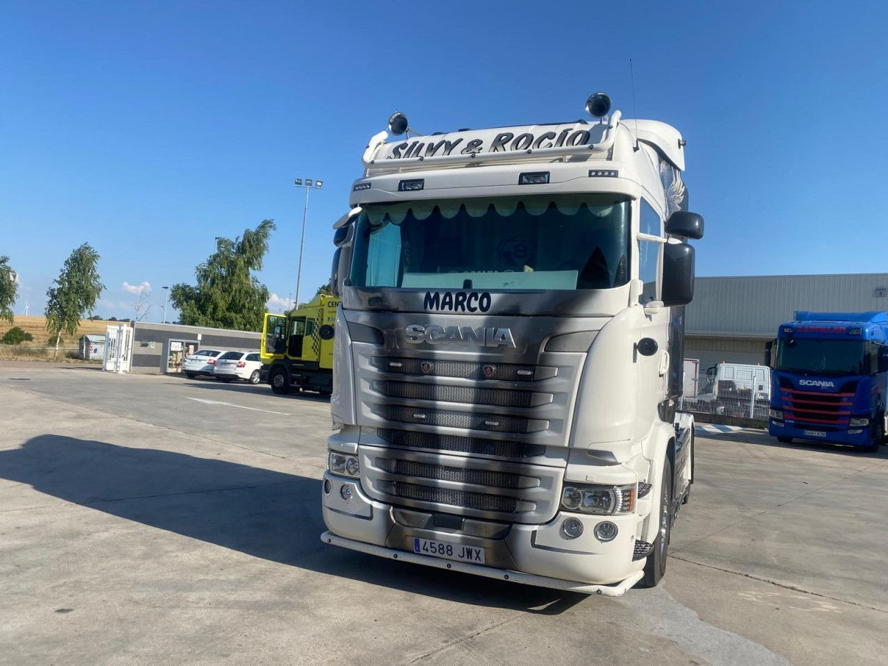 Scania R 580 - Nyergesvontató: 3 kép. Scania R 580 - Nyergesvontató: 3 kép.