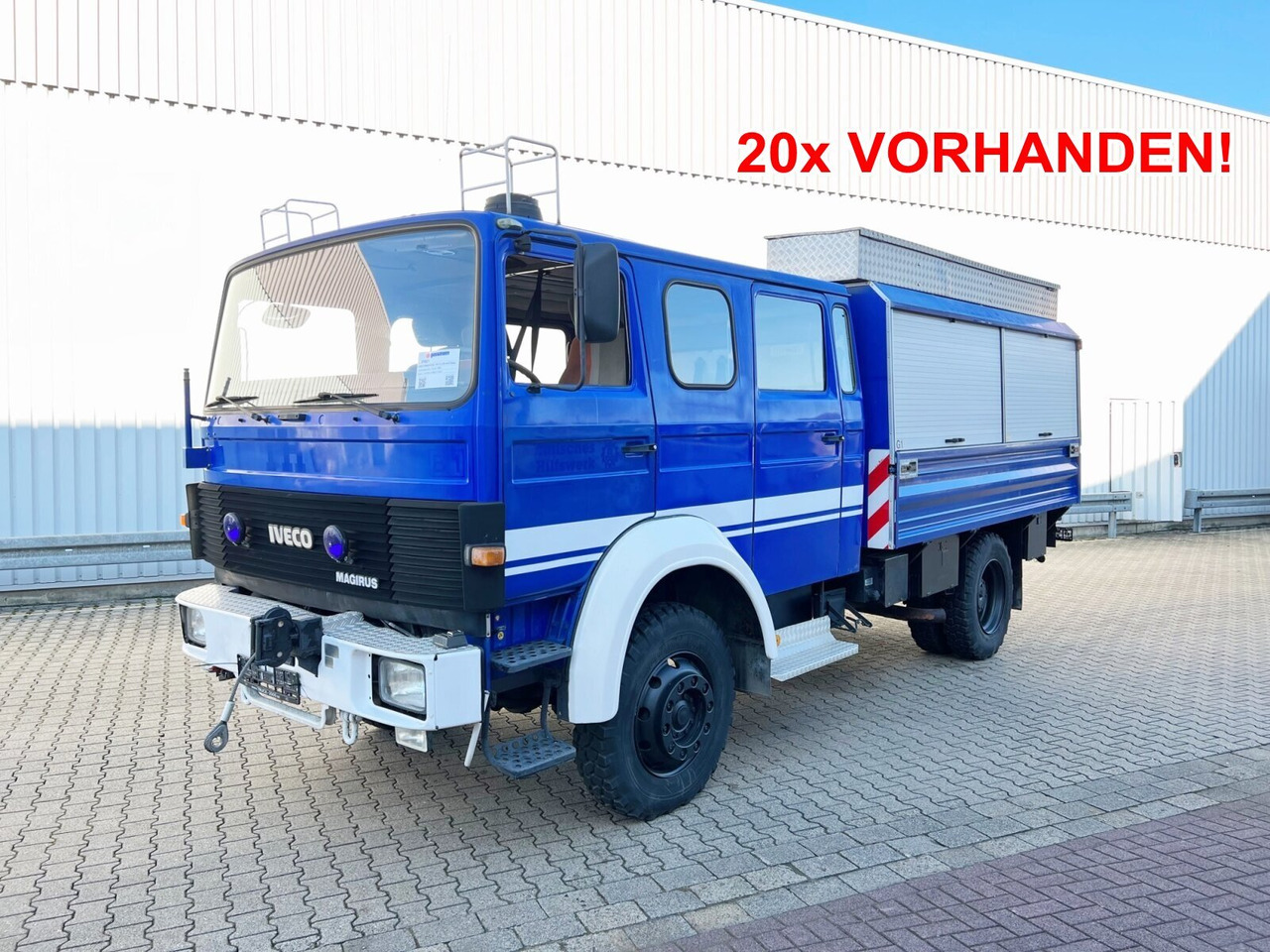 120-23 AW 4x4 Doka 120-23 AW 4x4 Doka, V8-Motor, Gerätewagen, Seilwinde - Platós teherautó: 1 kép. 120-23 AW 4x4 Doka 120-23 AW 4x4 Doka, V8-Motor, Gerätewagen, Seilwinde - Platós teherautó: 1 kép.