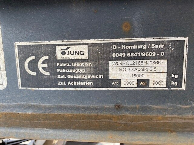 Andere Rolo Apollo 6,5 Rolo Apollo 6,5 Schlittenabroller - Multiliftes/ Konténerszállító pótkocsi: 5 kép. Andere Rolo Apollo 6,5 Rolo Apollo 6,5 Schlittenabroller - Multiliftes/ Konténerszállító pótkocsi: 5 kép.