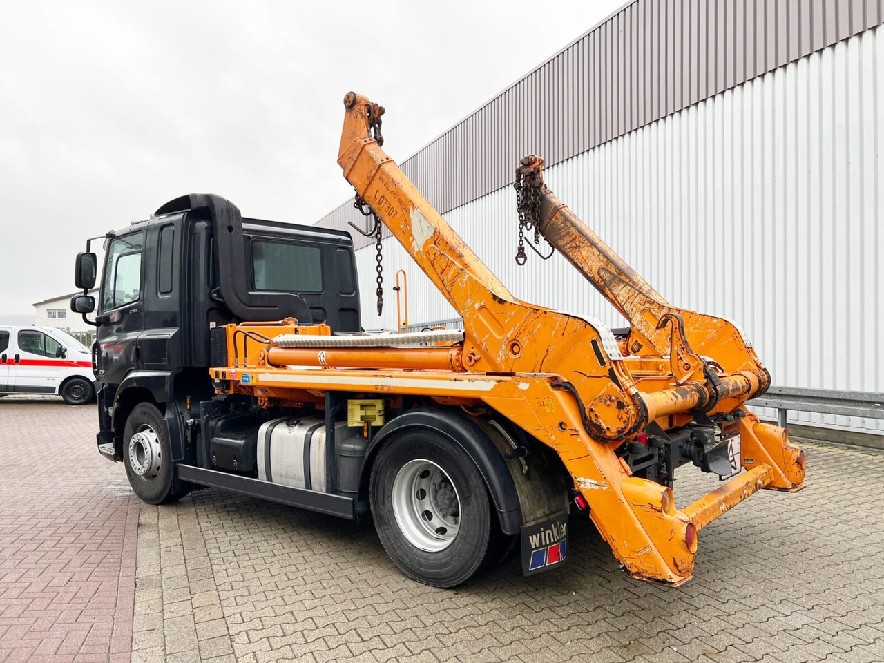 Konténerszállító DAF CF 290 4x2 CF 290 4x2, Tele-Absetzer: 12 kép.