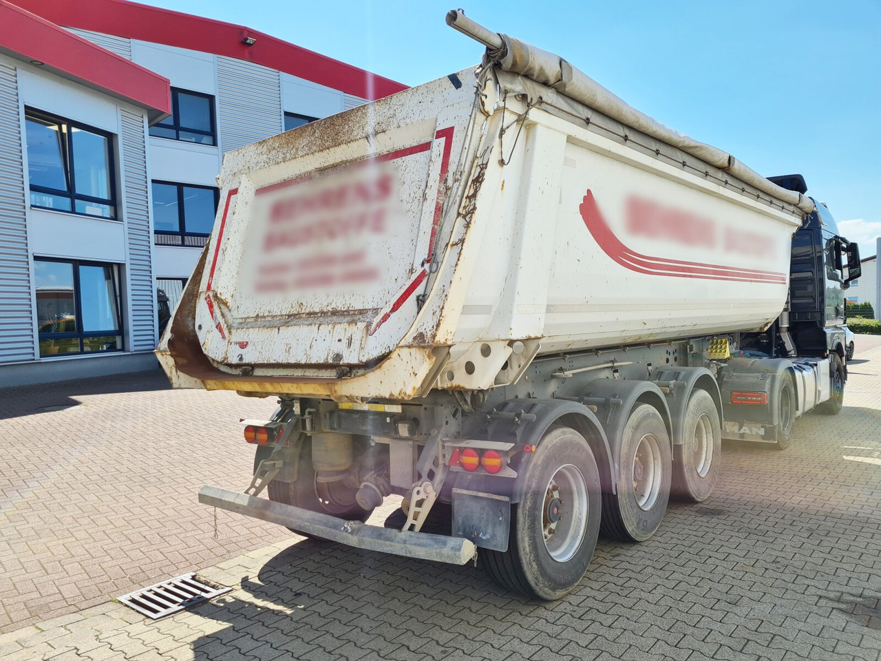 Félpótkocsi Schmitz Cargobull SKI 24 SL 7.2 SKI 24 SL 7.2, Stahlmulde ca. 25m³, Liftachse: 6 kép.