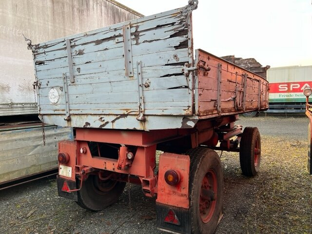 Pótkocsi billenőplatós Gummiwagen 2-Seiten-Kippanhänger Gummiwagen 2-Seiten-Kippanhänger: 7 kép.