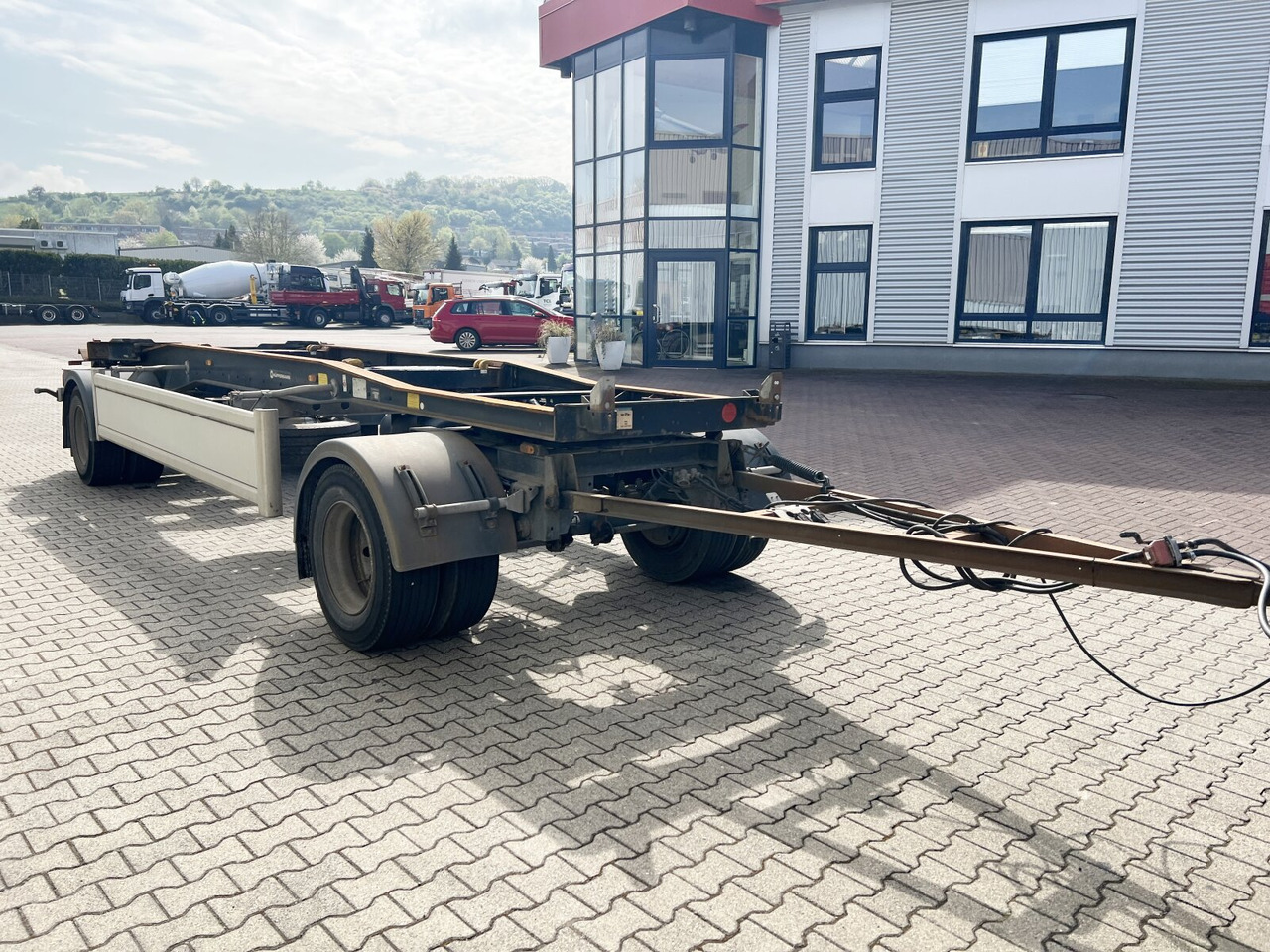 Multiliftes/ Konténerszállító pótkocsi HSA 18.70 L Schlittenabroller HSA 18.70 L Schlittenabroller: 6 kép.