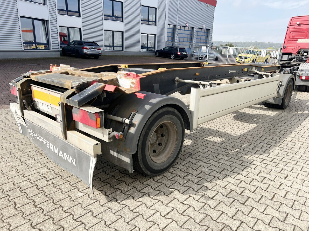 Multiliftes/ Konténerszállító pótkocsi HSA 18.70 L Schlittenabroller HSA 18.70 L Schlittenabroller: 7 kép.