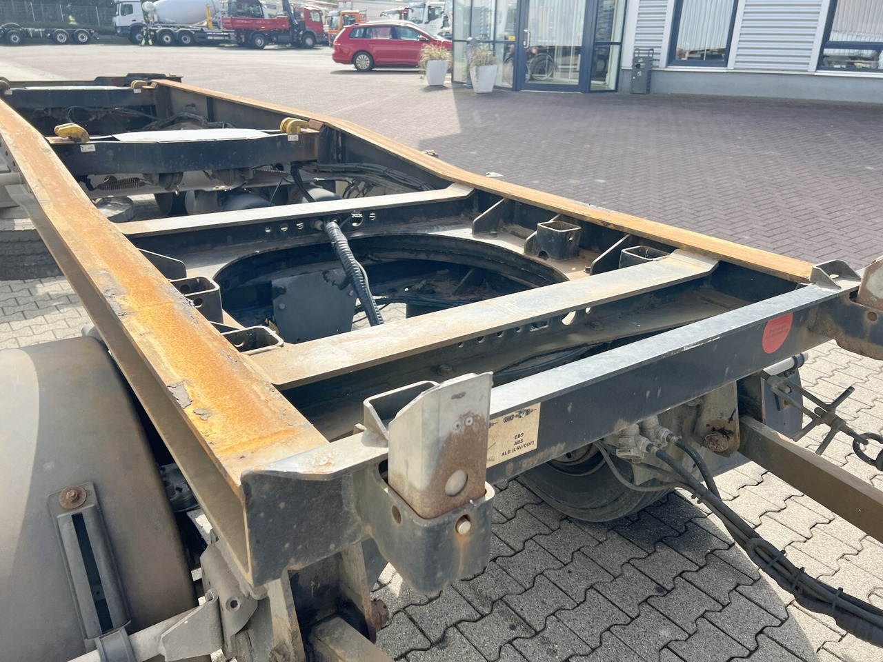 Multiliftes/ Konténerszállító pótkocsi HSA 18.70 L Schlittenabroller HSA 18.70 L Schlittenabroller: 10 kép.