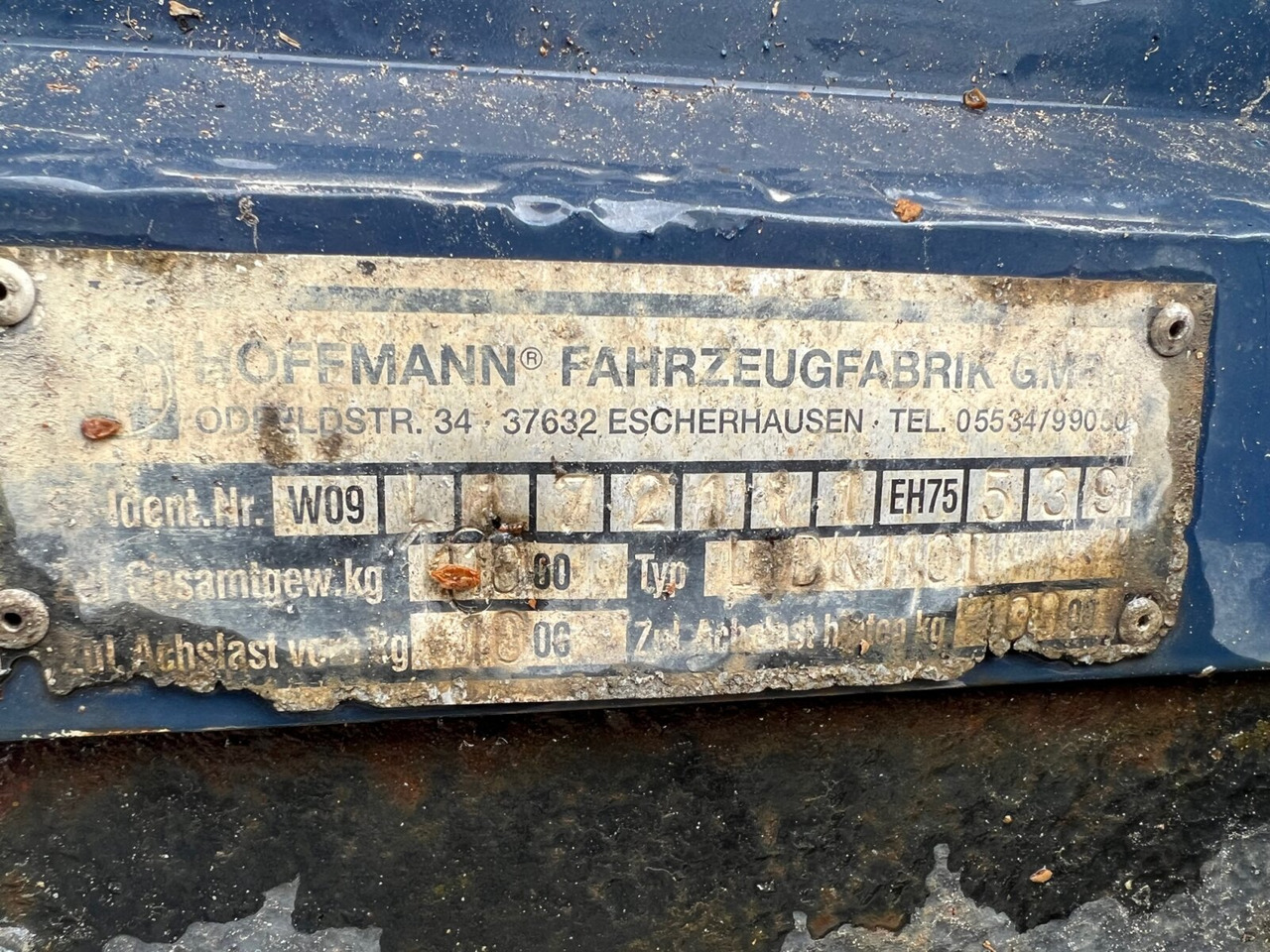 Hoffmann LTDK 11,0T LTDK 11,0T - Platós pótkocsi: 4 kép. Hoffmann LTDK 11,0T LTDK 11,0T - Platós pótkocsi: 4 kép.