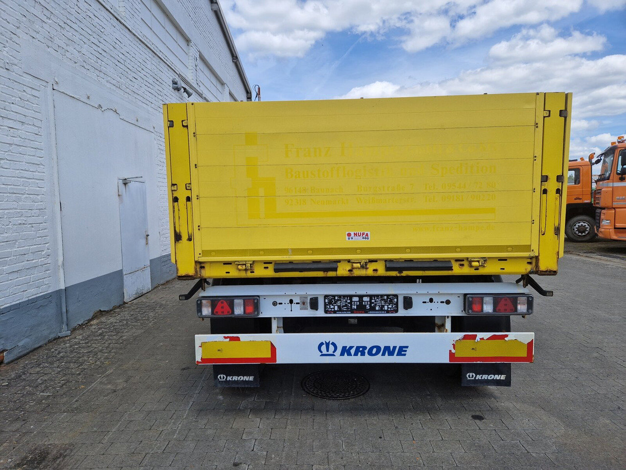 Krone AZP 18 AZP 18 Baustoffanhänger, 5x VORHANDEN! - Platós pótkocsi: 5 kép. Krone AZP 18 AZP 18 Baustoffanhänger, 5x VORHANDEN! - Platós pótkocsi: 5 kép.