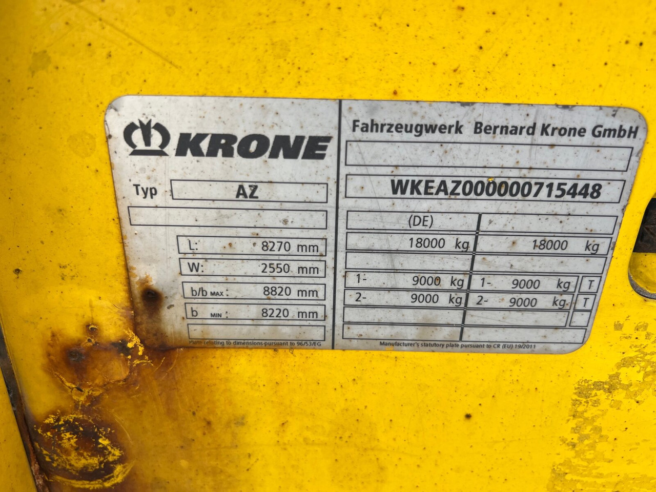Krone AZP 18 AZP 18 - Platós pótkocsi: 5 kép. Krone AZP 18 AZP 18 - Platós pótkocsi: 5 kép.