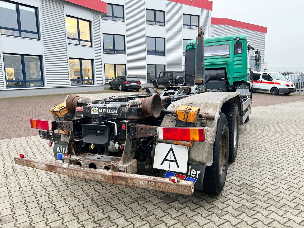 Horgos rakodó teherautó MAN TGA 26.463 6x4 BB TGA 26.463 6x4 BB: 9 kép.