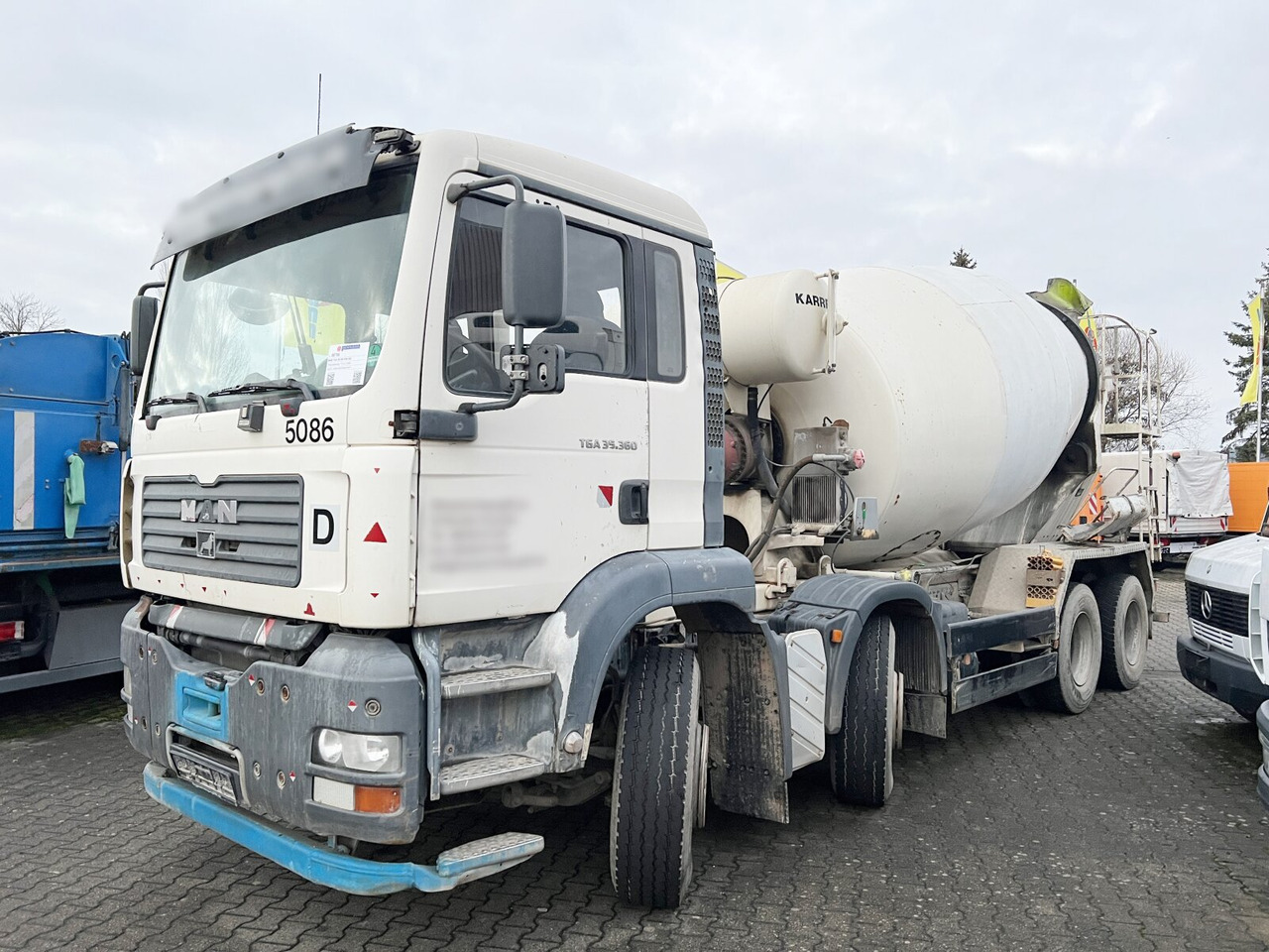 MAN TGA 35.360 8X4 BB TGA 35.360 8X4 BB, Betonmischer Karrena 10m³ - Betonmixer: 1 kép. MAN TGA 35.360 8X4 BB TGA 35.360 8X4 BB, Betonmischer Karrena 10m³ - Betonmixer: 1 kép.