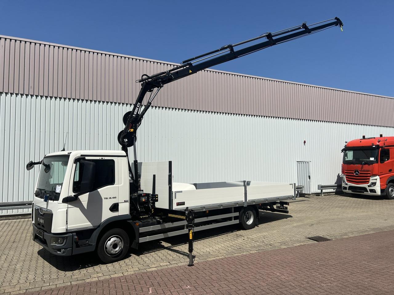 MAN TGL 12.190 4x2 BL TGL 12.190 4x2 BL mit Kran Hiab Hiduo 072DS-4 - Darus autó: 1 kép. MAN TGL 12.190 4x2 BL TGL 12.190 4x2 BL mit Kran Hiab Hiduo 072DS-4 - Darus autó: 1 kép.