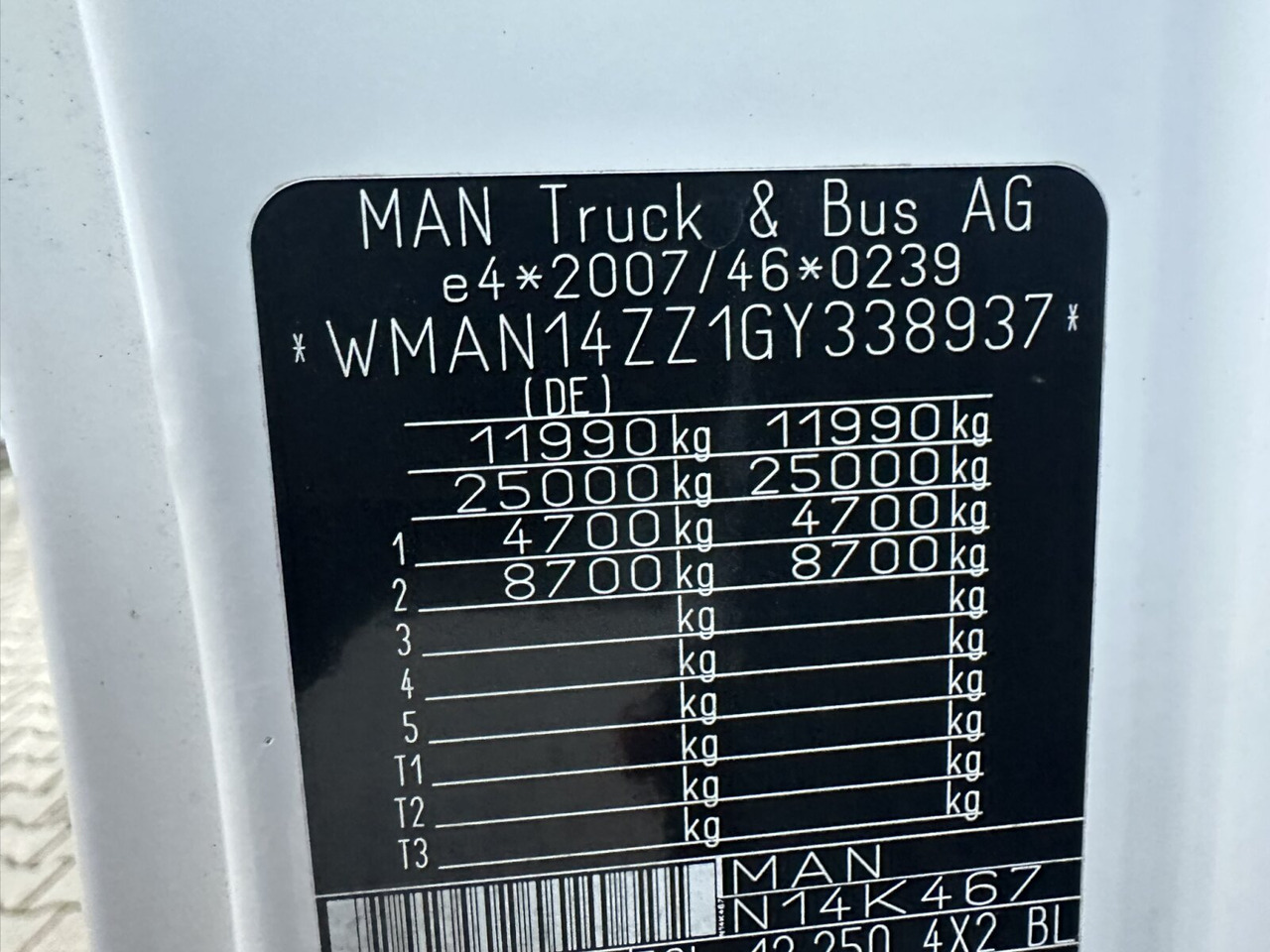 MAN TGL 12.250 4x2 BL TGL 12.250 4x2 BL, Palfinger Abroller P 07-25MPA, 2xAHK-ÖL - Horgos rakodó teherautó: 5 kép. MAN TGL 12.250 4x2 BL TGL 12.250 4x2 BL, Palfinger Abroller P 07-25MPA, 2xAHK-ÖL - Horgos rakodó teherautó: 5 kép.