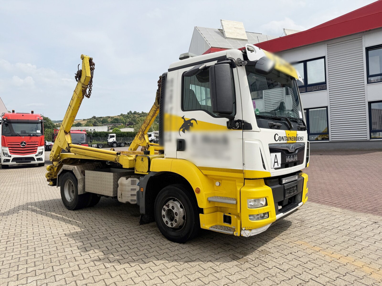 Konténerszállító MAN TGM 15.250 4x2 LL TGM 15.250 4x2 LL, Tele-Absetzer: 10 kép.