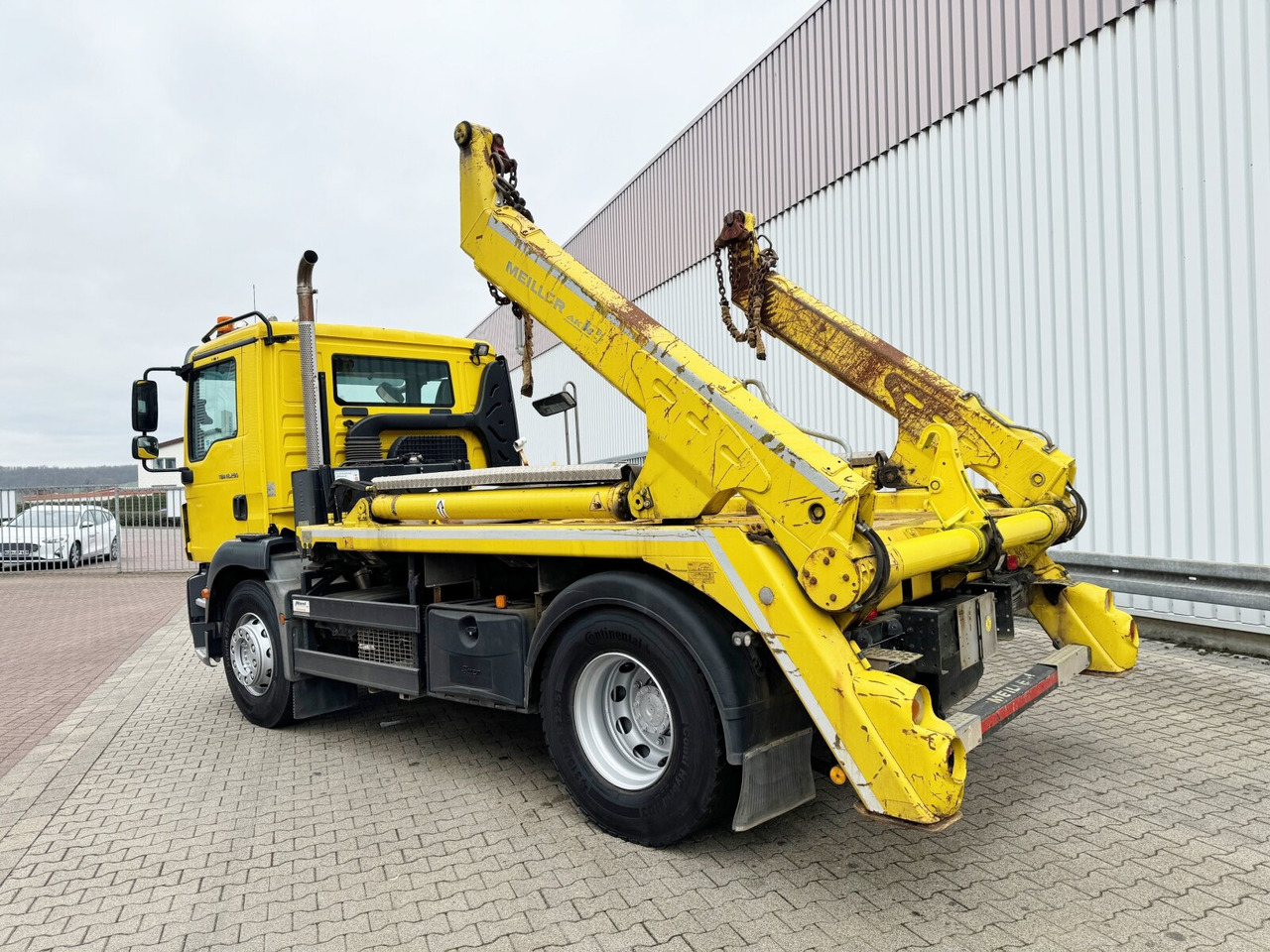 Konténerszállító MAN TGM 18.290 4x2 BL TGM 18.290 4x2 BL, Meiller Teleabsetzkipper, Funk: 12 kép. Konténerszállító MAN TGM 18.290 4x2 BL TGM 18.290 4x2 BL, Meiller Teleabsetzkipper, Funk: 12 kép.