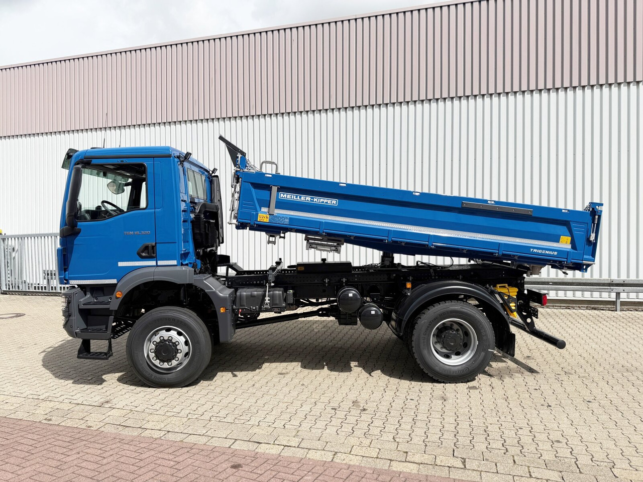 Új Billenőplatós teherautó MAN TGM 18.320 4x4 BB CH TGM 18.320 4x4 BB CH, Navi, Meiller Trigenius: 15 kép.