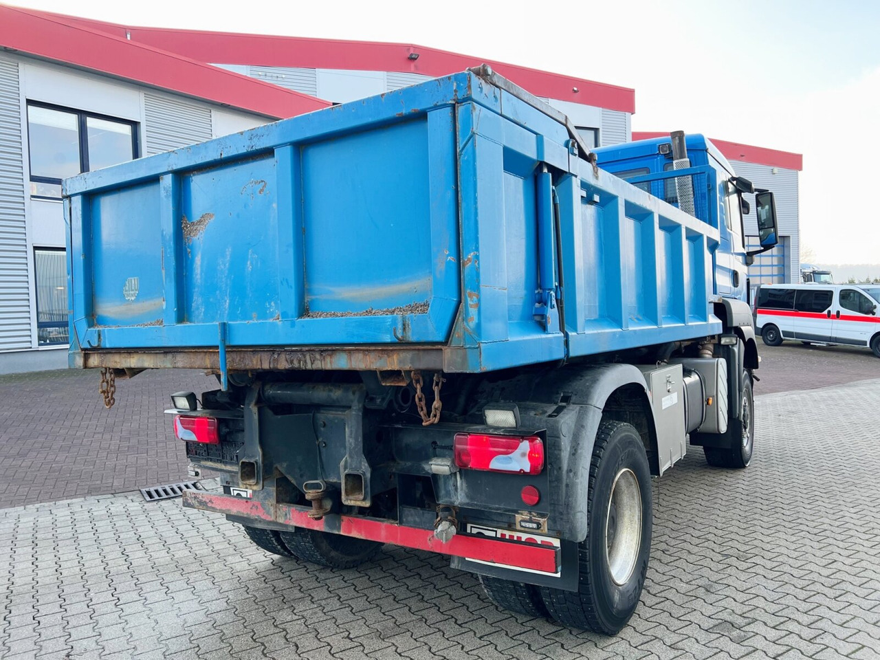 Billenőplatós teherautó MAN TGS 18.360 4X4 BL TGS 18.360 4X4 BL, Hinterkipper, hydr. Heckklappe, Winterdienstausstattung: 11 kép.