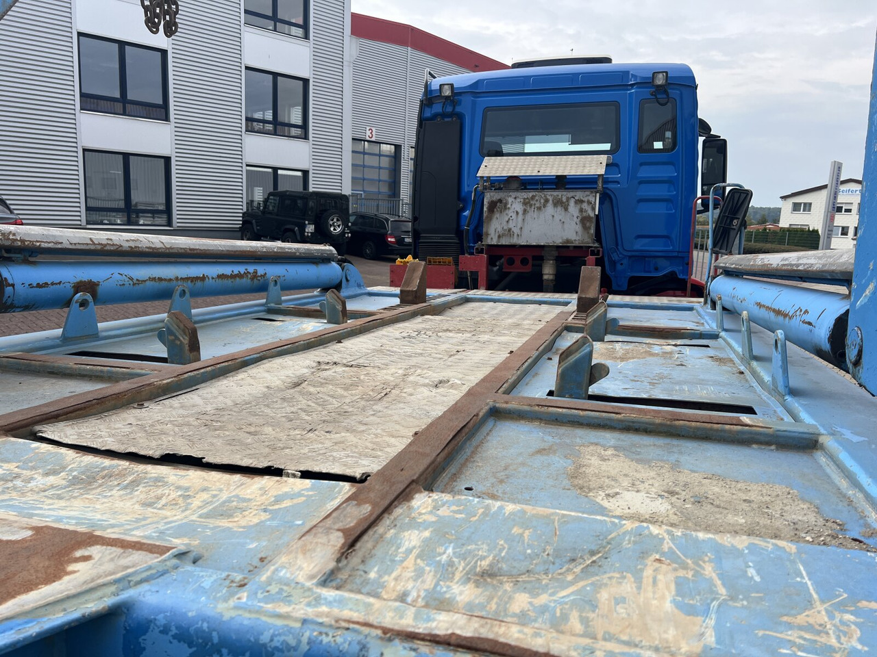 MAN TGS 26.440 6X4 BB TGS 26.440 6X4 BB, Tele-Absetzer - Konténerszállító: 2 kép. MAN TGS 26.440 6X4 BB TGS 26.440 6X4 BB, Tele-Absetzer - Konténerszállító: 2 kép.