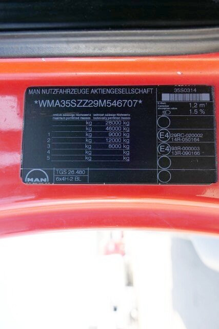 Horgos rakodó teherautó MAN TGS 26.480 6x4H-4 BL TGS 26.480 6x4H-4 BL, Multilift Abroller HydroDrive, Lenk-/Liftachse, Wechselfahrzeug: 6 kép.