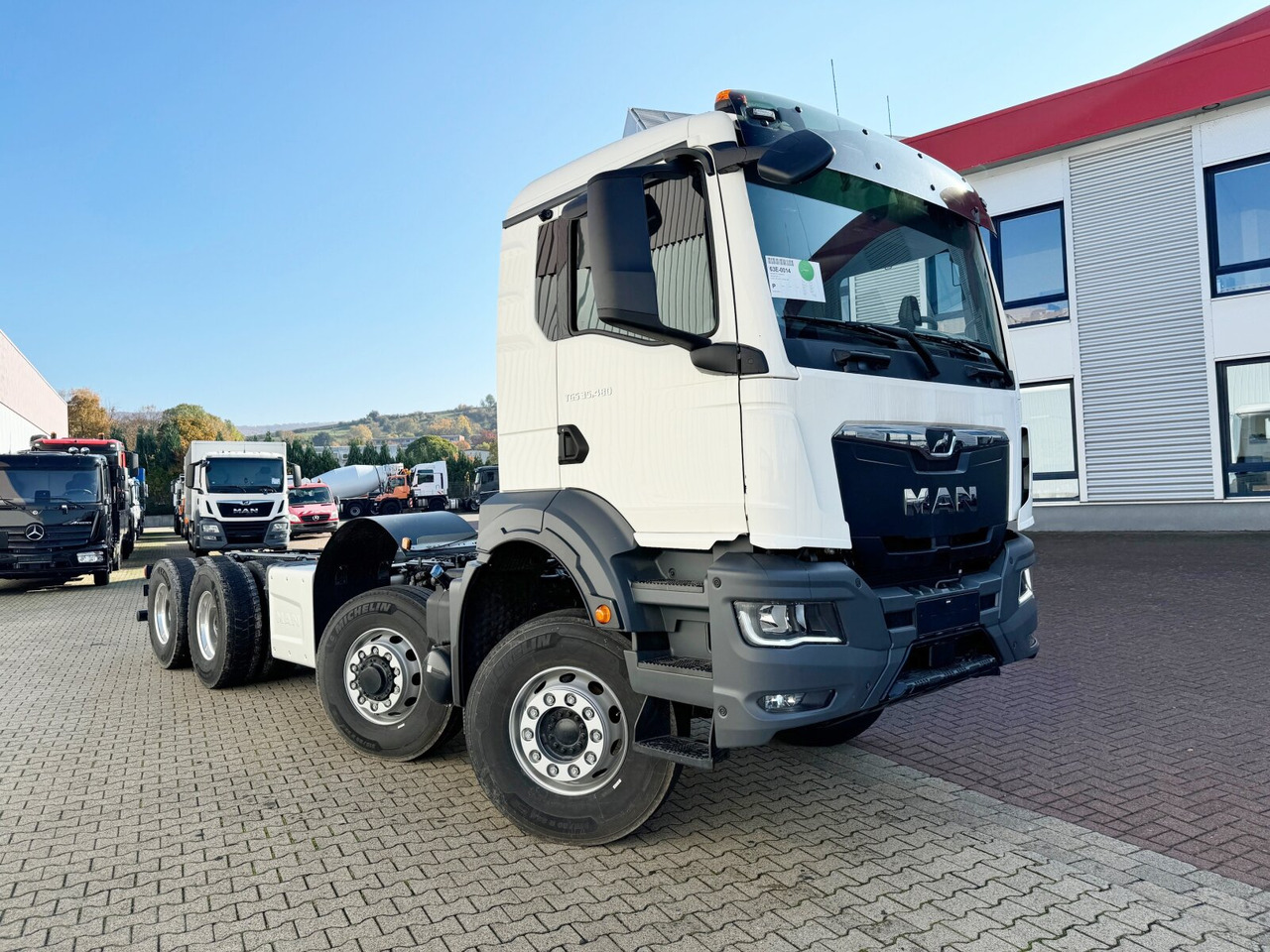Új Dömper MAN TGS 35.480 8x6H BL CH TGS 35.480 8x6H BL CH, HydroDrive, Navi, Meiller Stahlmulde 18m³: 10 kép. Új Dömper MAN TGS 35.480 8x6H BL CH TGS 35.480 8x6H BL CH, HydroDrive, Navi, Meiller Stahlmulde 18m³: 10 kép.