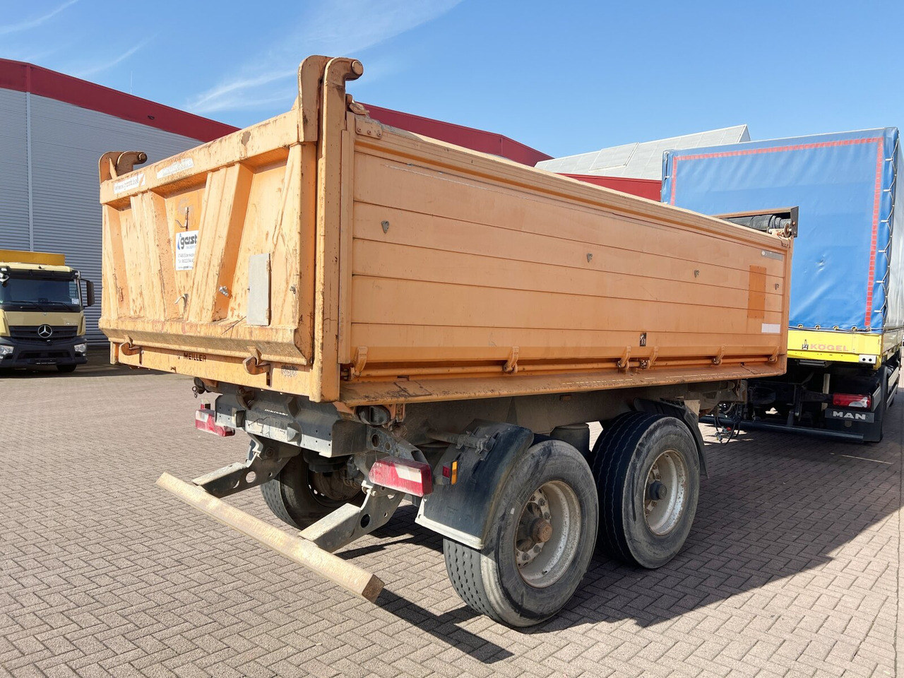 Meiller Meiller MZDA 18/2 Meiller MZDA 18/2, - Pótkocsi billenőplatós: 3 kép. Meiller Meiller MZDA 18/2 Meiller MZDA 18/2, - Pótkocsi billenőplatós: 3 kép.