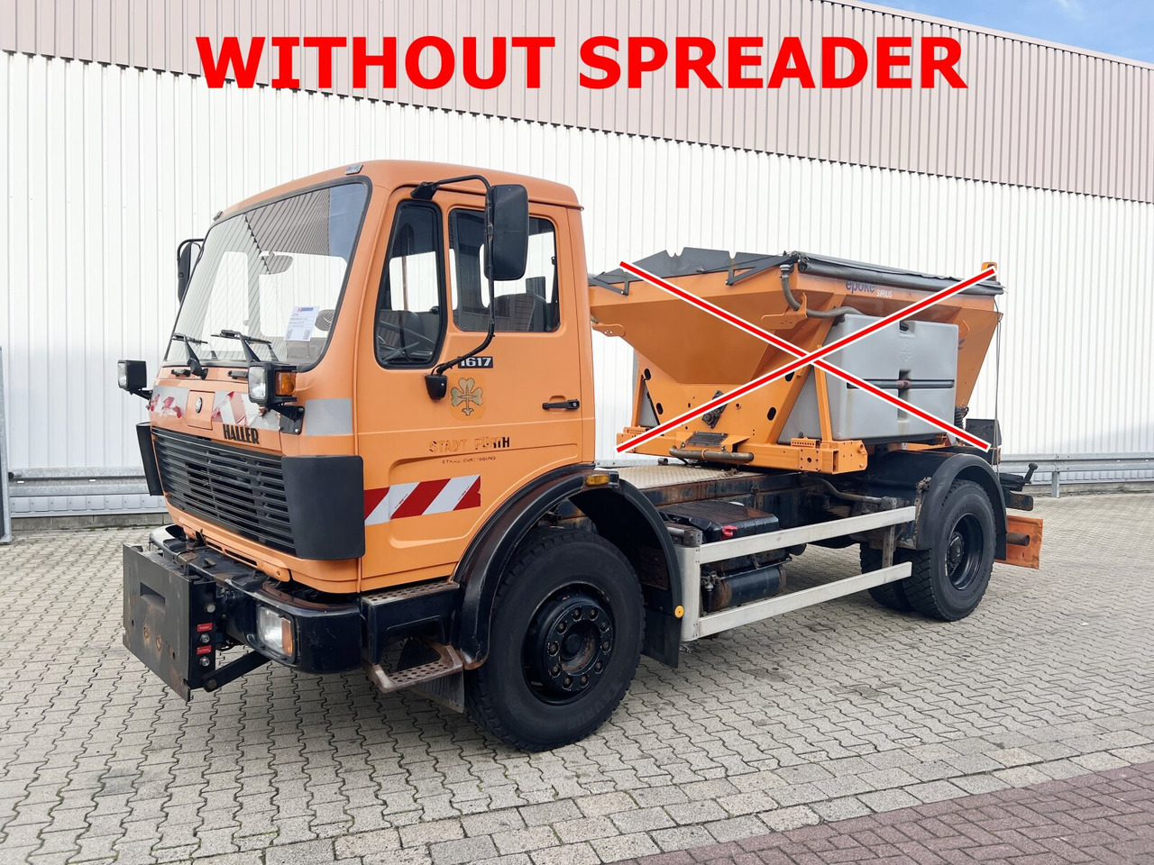 Mercedes-Benz 1617 C 4x2 1617 C 4x2, Winterdienstausstattung - Hóeltakarító gép: 1 kép. Mercedes-Benz 1617 C 4x2 1617 C 4x2, Winterdienstausstattung - Hóeltakarító gép: 1 kép.