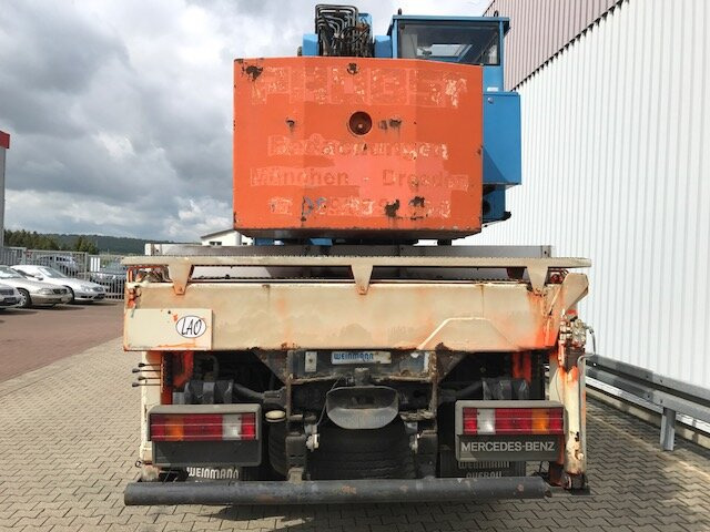 Darus autó, Platós teherautó Mercedes-Benz 2638 K 6x4 mit Heckkran Palfinger PK 68000 2638 K 6x4 mit Heckkran Palfinger PK 68000: 10 kép.