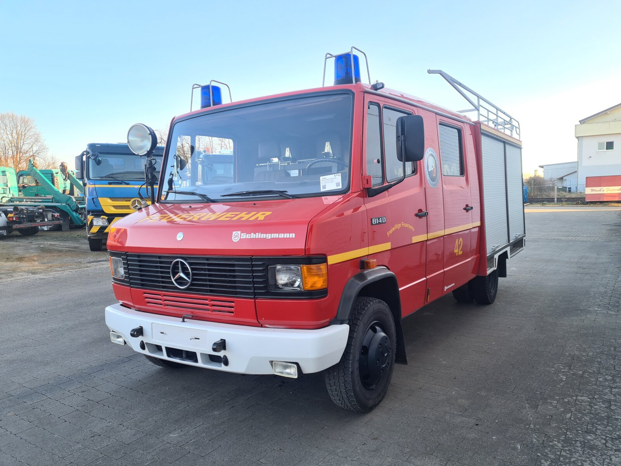 Mercedes-Benz 814 D 4x2 Doka 814 D 4x2 Doka, LF 8/6 - Tűzoltóautó: 1 kép. Mercedes-Benz 814 D 4x2 Doka 814 D 4x2 Doka, LF 8/6 - Tűzoltóautó: 1 kép.