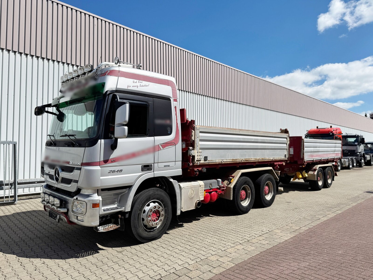 Mercedes-Benz Actros 2648 LK 6x4 Actros 2648 LK 6x4, Retarder, Bordmatik, Bi-Xenon lízing Mercedes-Benz Actros 2648 LK 6x4 Actros 2648 LK 6x4, Retarder, Bordmatik, Bi-Xenon: 9 kép.