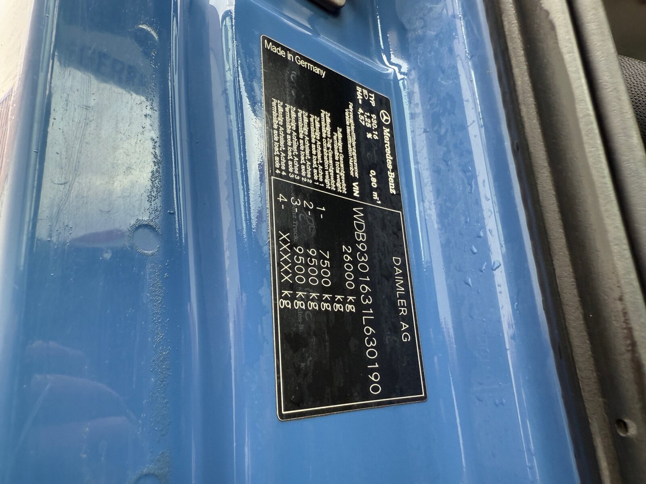 Mercedes-Benz Actros 3346 6x4 Actros 3346 6x4, Retarder, Only Chassis! - Alvaz teherautó: 5 kép. Mercedes-Benz Actros 3346 6x4 Actros 3346 6x4, Retarder, Only Chassis! - Alvaz teherautó: 5 kép.