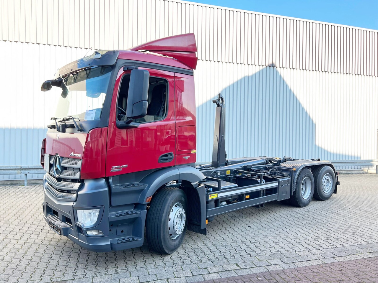 Mercedes-Benz Antos 2545 L 6x2 Antos 2545 L 6x2, Retarder, Lenk-/Liftachse - Horgos rakodó teherautó: 1 kép. Mercedes-Benz Antos 2545 L 6x2 Antos 2545 L 6x2, Retarder, Lenk-/Liftachse - Horgos rakodó teherautó: 1 kép.