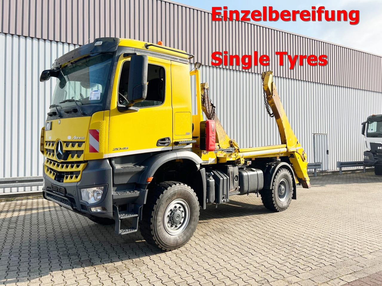 Mercedes-Benz Arocs 2045 AK 4x4 Arocs 2045 AK 4x4, GROUNDER, Funk - Konténerszállító: 1 kép. Mercedes-Benz Arocs 2045 AK 4x4 Arocs 2045 AK 4x4, GROUNDER, Funk - Konténerszállító: 1 kép.
