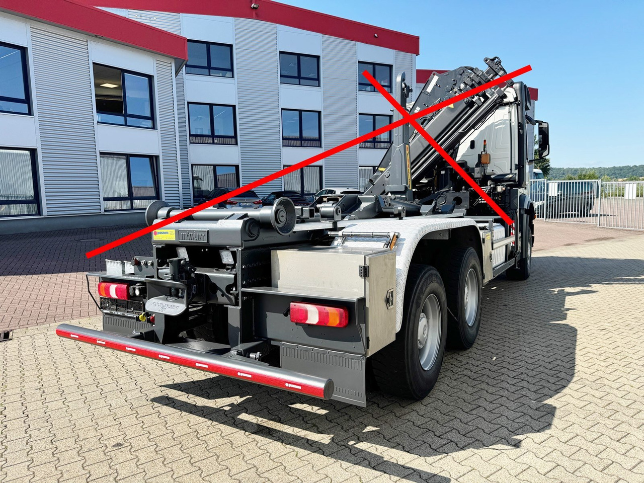 Horgos rakodó teherautó Mercedes-Benz Arocs 3351 AK 6x6 Arocs 3351 AK 6x6, Retarder, Navi, Grounder: 10 kép.