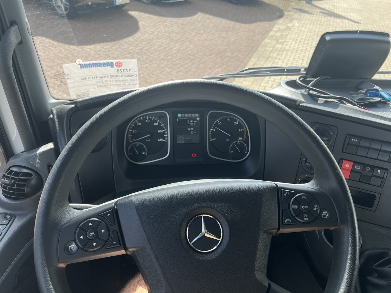 Billenőplatós teherautó Mercedes-Benz Atego 818 K 4x2 Atego 818 K 4x2, 2x AHK, Meiller-Kipper, mehrfach Vorhanden!: 5 kép.