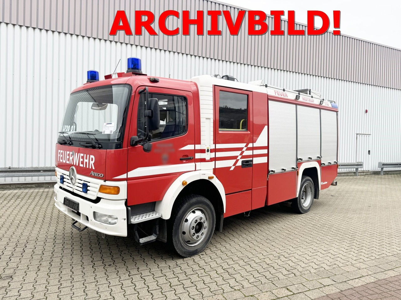 Mercedes-Benz Atego 917 4x4, LF 10 Atego 917 4x4, LF 10, Einzelbereifung, AT-Motor - Mentőautó: 1 kép. Mercedes-Benz Atego 917 4x4, LF 10 Atego 917 4x4, LF 10, Einzelbereifung, AT-Motor - Mentőautó: 1 kép.