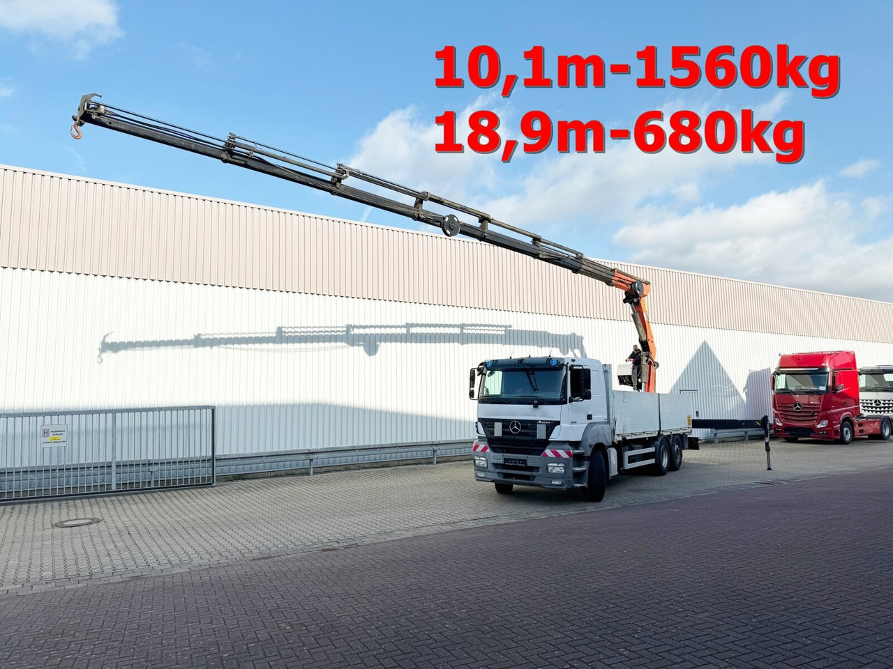 Mercedes-Benz Axor 2536/43 L 6x2 Axor 2536/43 L 6x2 mit Heckkran Palfinger PK 24502 F - Darus autó: 1 kép. Mercedes-Benz Axor 2536/43 L 6x2 Axor 2536/43 L 6x2 mit Heckkran Palfinger PK 24502 F - Darus autó: 1 kép.