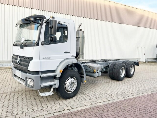 Mercedes-Benz Axor 2633 K 6x4 RHD Axor 2633 K 6x4 RHD - Alvaz teherautó: 1 kép. Mercedes-Benz Axor 2633 K 6x4 RHD Axor 2633 K 6x4 RHD - Alvaz teherautó: 1 kép.