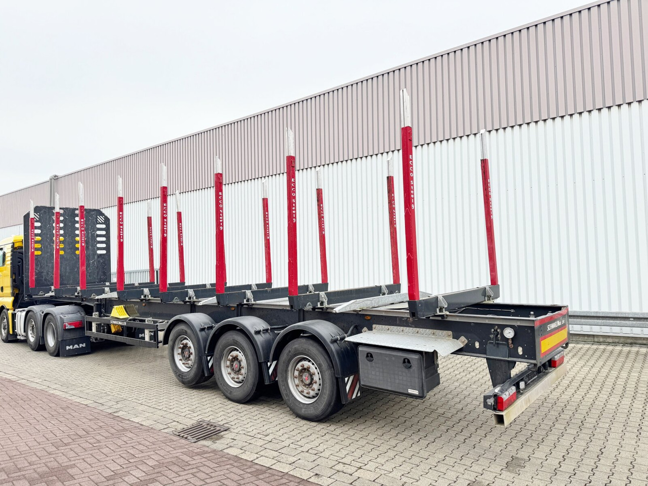 Rönkszállító félpótkocsi Schwarzmüller 3-Achs Holzauflieger 3-Achs Holzauflieger, Liftachse, MEHRFACH VORHANDEN!: 6 kép. Rönkszállító félpótkocsi Schwarzmüller 3-Achs Holzauflieger 3-Achs Holzauflieger, Liftachse, MEHRFACH VORHANDEN!: 6 kép.