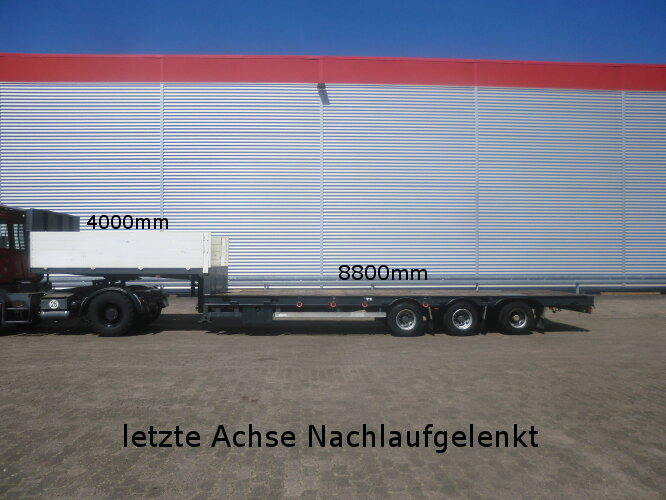 Schwarzmüller STP 3/ZV-N STP 3/ZV-N, 3-Achse nachlaufgelenkt, mit 6x Twist Lock - Félpótkocsi mélybölcsős: 2 kép. Schwarzmüller STP 3/ZV-N STP 3/ZV-N, 3-Achse nachlaufgelenkt, mit 6x Twist Lock - Félpótkocsi mélybölcsős: 2 kép.