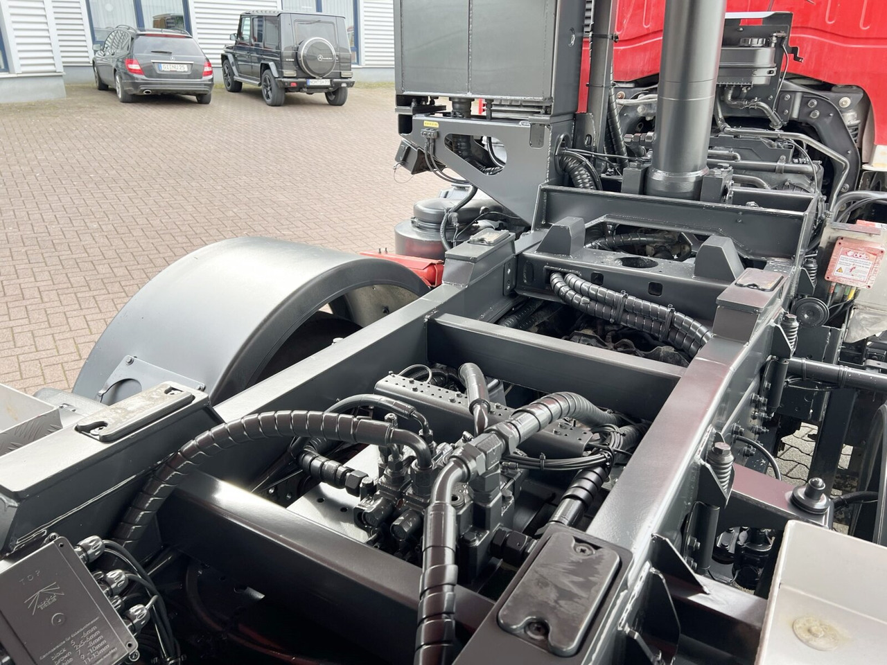 Billenőplatós teherautó Trakker AD410T50 8x4 Trakker AD410T50 8x4, Stahlmulde ca. 16m³, hydr. Heckklappe: 13 kép. Billenőplatós teherautó Trakker AD410T50 8x4 Trakker AD410T50 8x4, Stahlmulde ca. 16m³, hydr. Heckklappe: 13 kép.