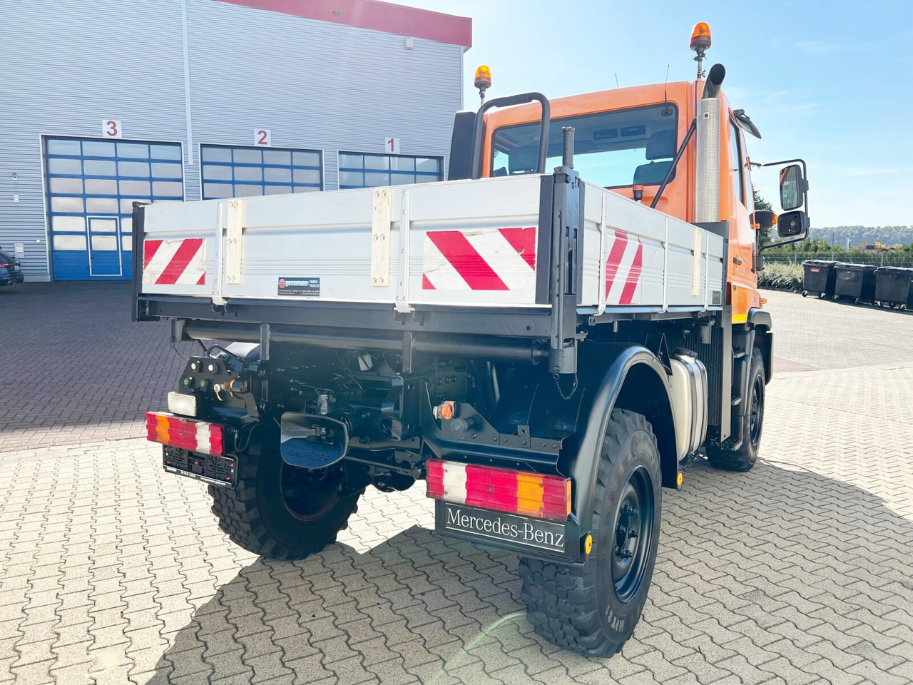 Unimog U 300 4x4 U 300 4x4, Kipper, Kommunalhydraulik, VarioPilot, Zapfwelle lízing Unimog U 300 4x4 U 300 4x4, Kipper, Kommunalhydraulik, VarioPilot, Zapfwelle: 10 kép.