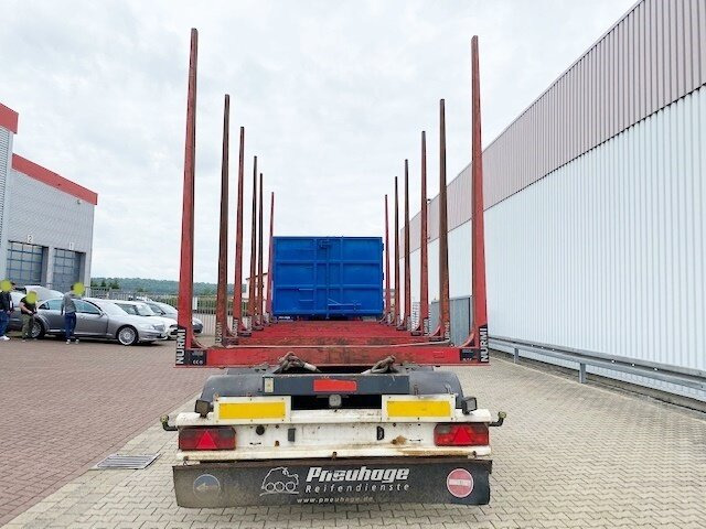 Rönkszállító pótkocsi ZASLAW D-36657 Holzanhänger ZASLAW D-36657 Holzanhänger: 9 kép. Rönkszállító pótkocsi ZASLAW D-36657 Holzanhänger ZASLAW D-36657 Holzanhänger: 9 kép.