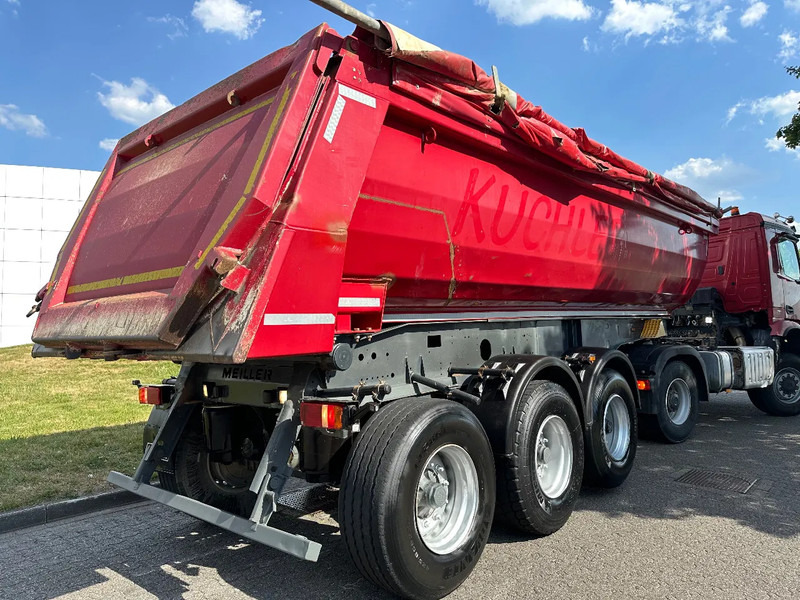 Meiller KISA 3 + STEEL + LIFT AXLE + ROLLPLANE - Félpótkocsi billenőplatós: 4 kép. Meiller KISA 3 + STEEL + LIFT AXLE + ROLLPLANE - Félpótkocsi billenőplatós: 4 kép.