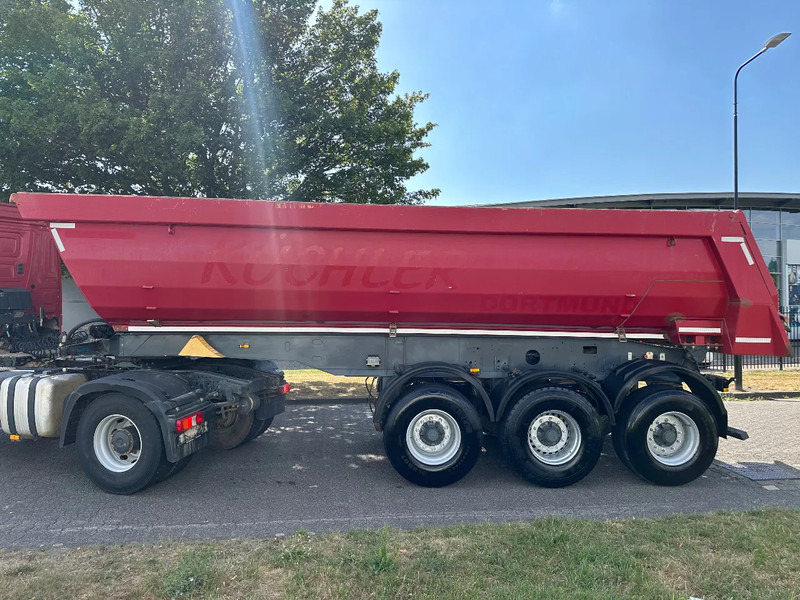 Meiller KISA 3 + STEEL + LIFT AXLE + ROLLPLANE - Félpótkocsi billenőplatós: 2 kép. Meiller KISA 3 + STEEL + LIFT AXLE + ROLLPLANE - Félpótkocsi billenőplatós: 2 kép.