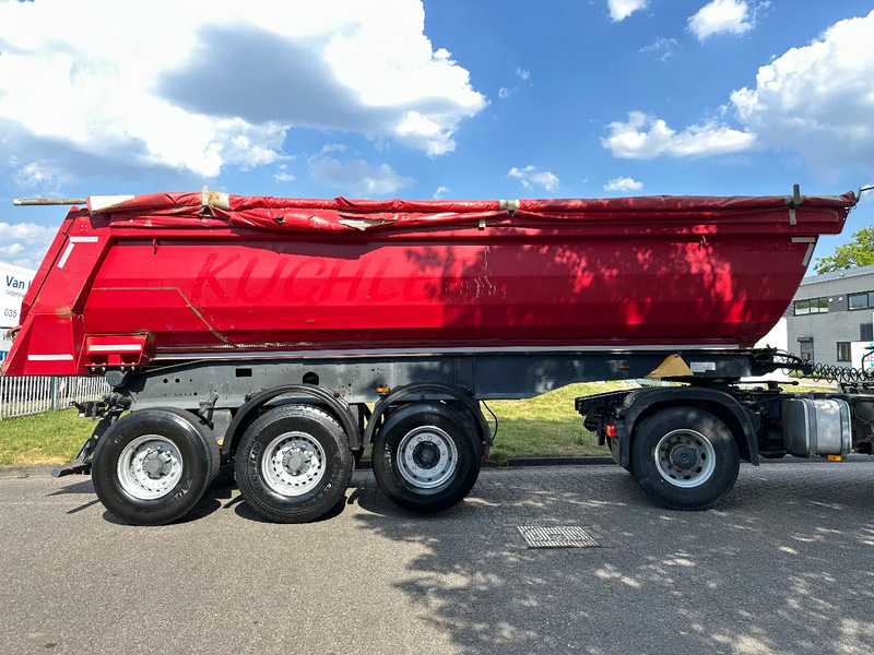 Meiller KISA 3 + STEEL + LIFT AXLE + ROLLPLANE - Félpótkocsi billenőplatós: 5 kép. Meiller KISA 3 + STEEL + LIFT AXLE + ROLLPLANE - Félpótkocsi billenőplatós: 5 kép.