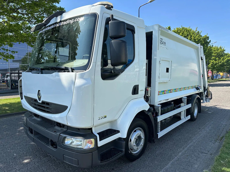 Renault Midlum 220 GARBAGE / MULL + SPRING / SPRING + 175.643 KM + EURO 5 - Szemetesautó: 1 kép. Renault Midlum 220 GARBAGE / MULL + SPRING / SPRING + 175.643 KM + EURO 5 - Szemetesautó: 1 kép.